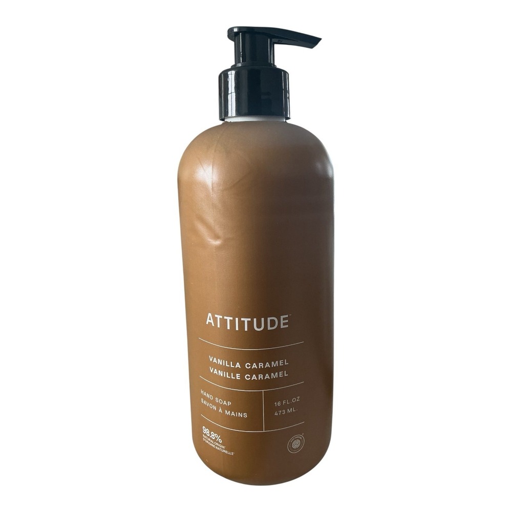Attitude - Vanilla Caramel Hand Soap (16 oz) Pump Liquid Soap